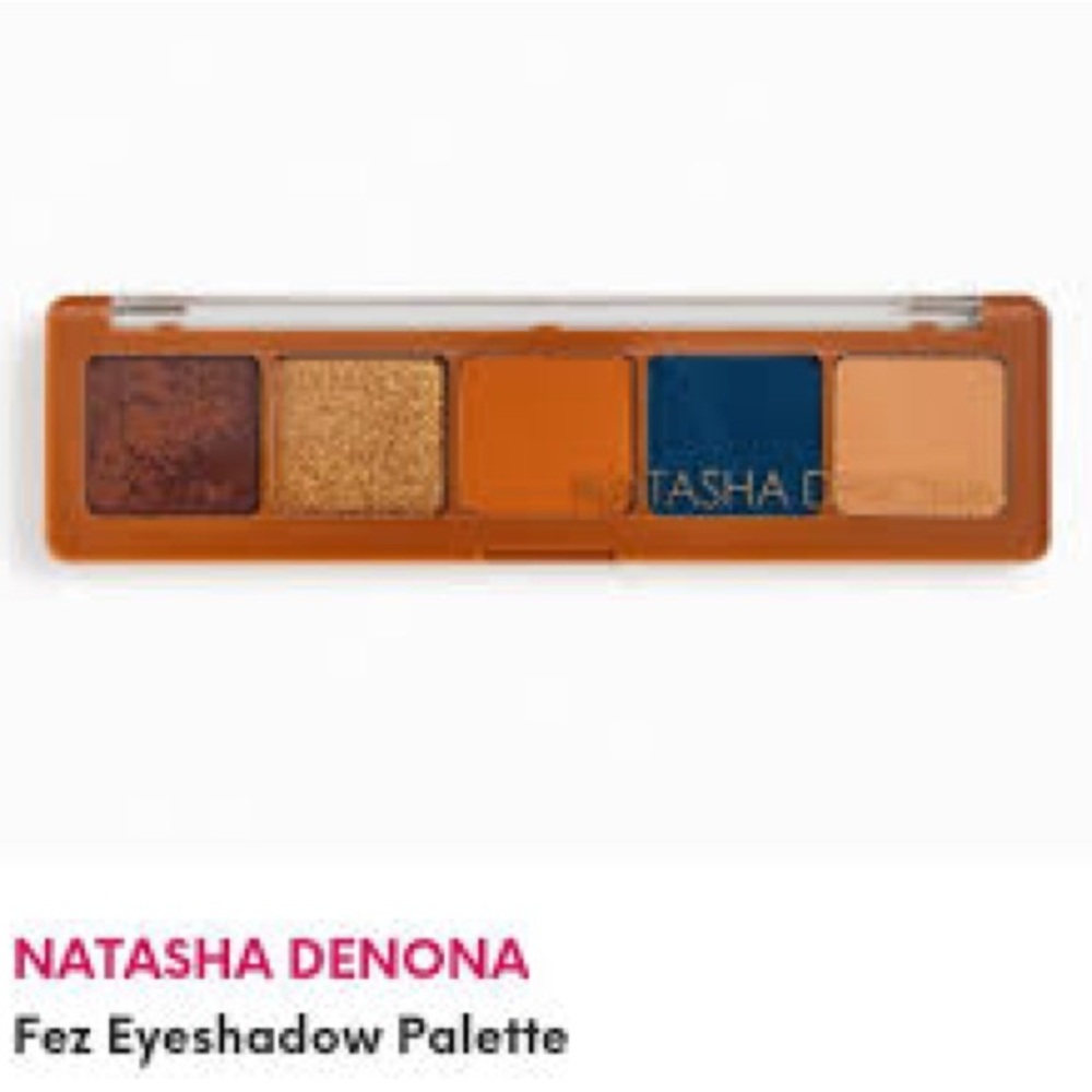Natasha Denona Fez Eyeshadow Palette - Brown, Gold, Orange, Blue